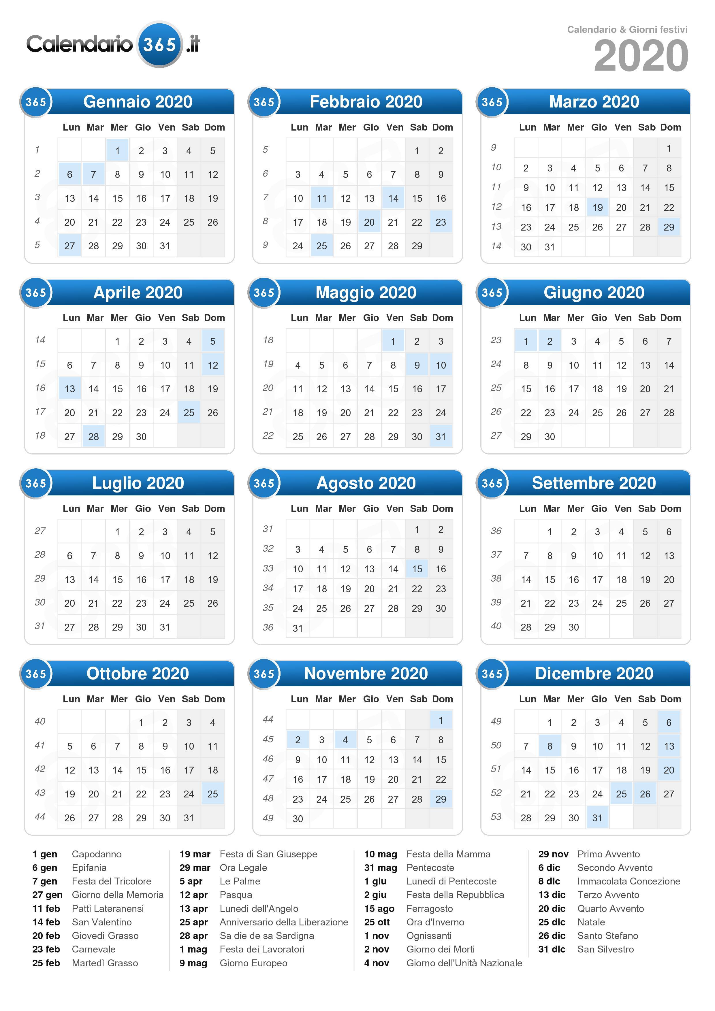 Calendario